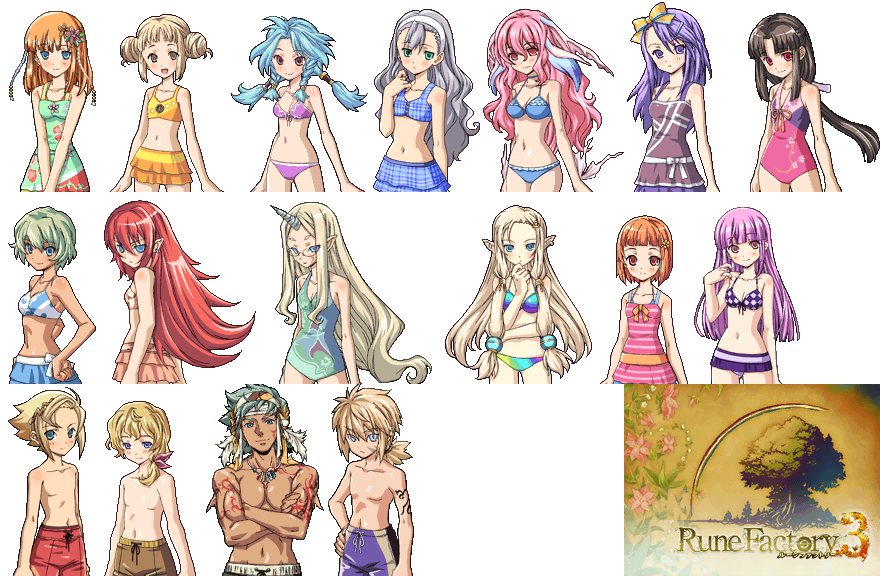 閒聊 遊戲感想淺談 新牧場物語 符文工廠掌機三作 1 3 4 電視遊樂器綜合討論區哈啦板 巴哈姆特