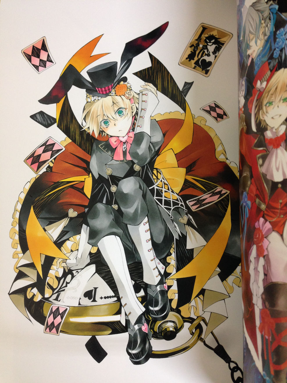 望月淳畫集pandorahearts Odds And Ends 微開箱 Hoover的創作 巴哈姆特