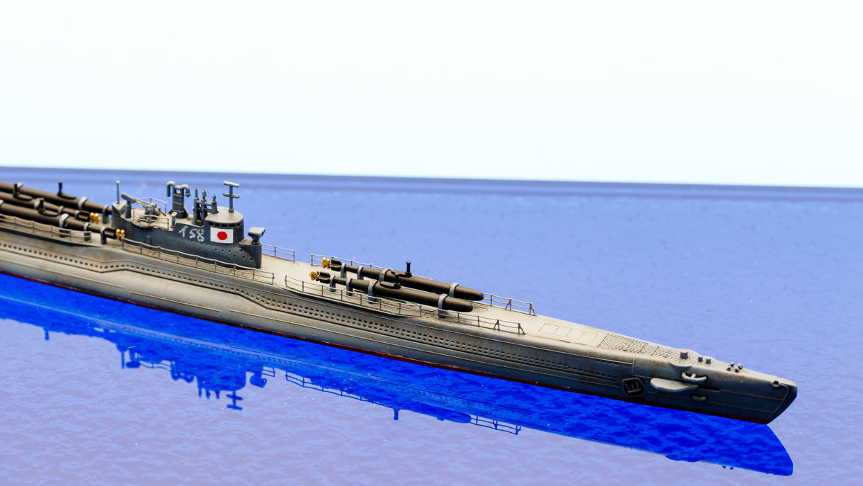 作品分享】1/700 TAMIYA 巡潜乙型潜水艦伊-58 後期型@模型技術與資訊哈