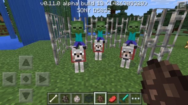 【閒聊】小殭屍狗？更新製作方法（無插鍵） @Minecraft 我的世界（當個創世神） 哈啦板 - 巴哈姆特