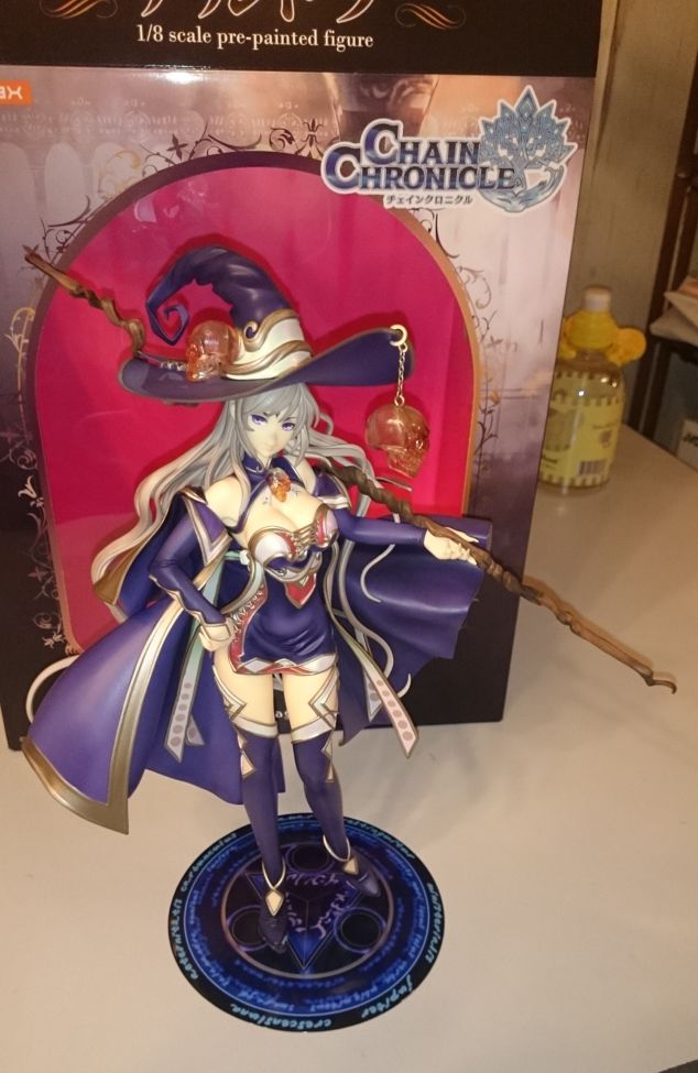 閒聊】[開箱文]万象の魔導師アルドラalphamax 1/8 figure @鎖鏈戰記