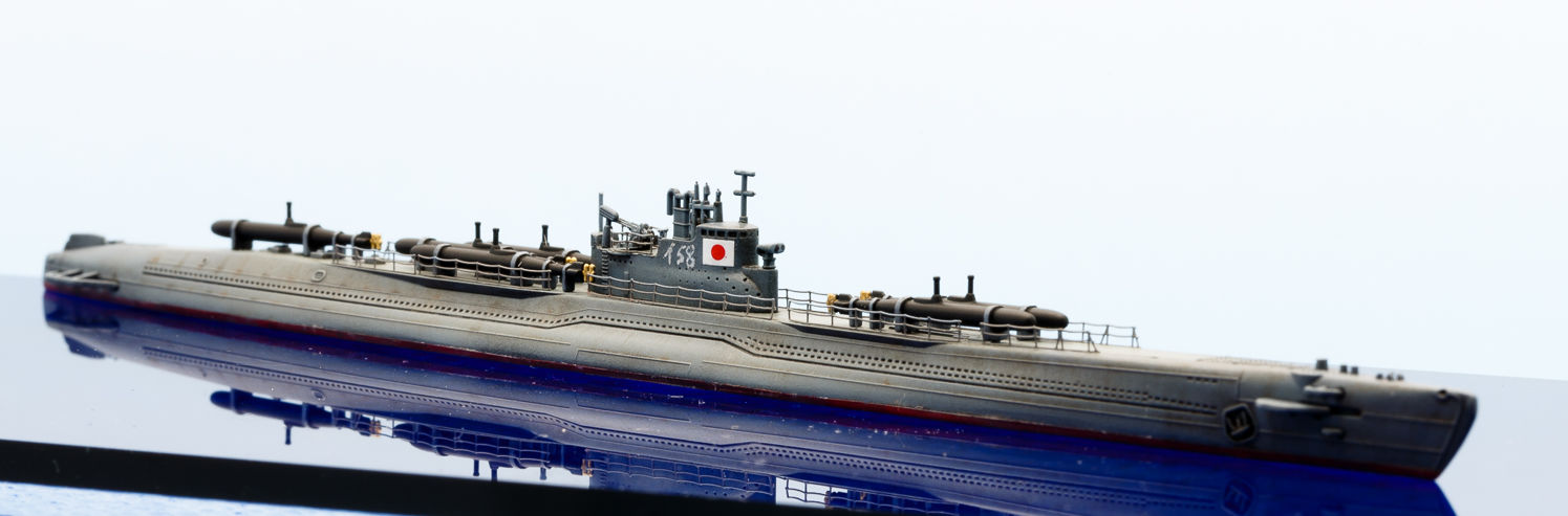 作品分享】1/700 TAMIYA 巡潜乙型潜水艦伊-58 後期型@模型技術與資訊哈