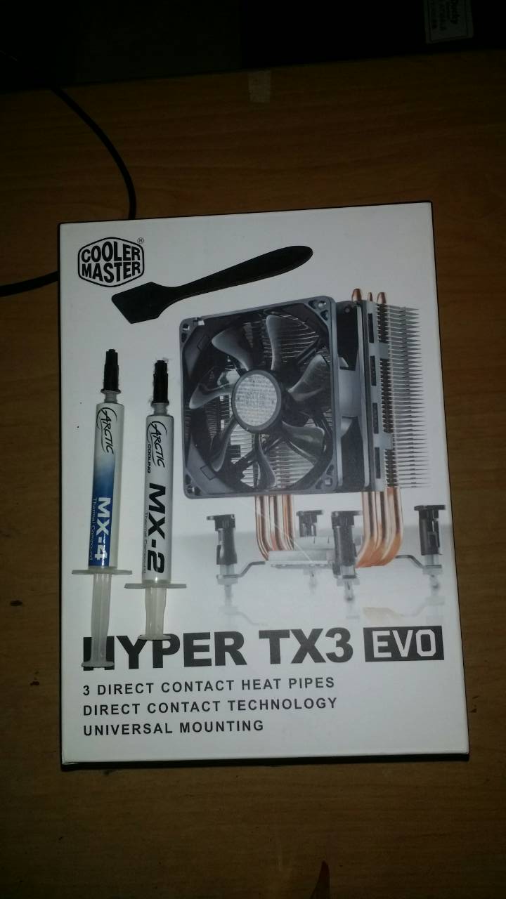 開箱文 酷碼hyper Tx3 Evo Coolermaster 酷碼散熱器 S33050152的創作 巴哈姆特