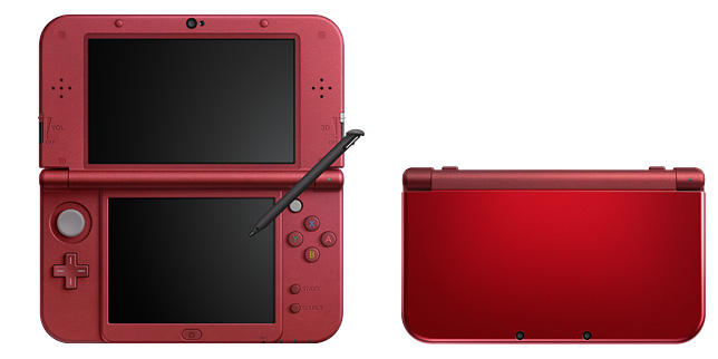 情報 New 3ds Ll新色 Metallic Red N3ds Nintendo 3ds 哈啦板 巴哈姆特