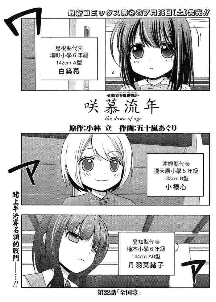 討論 咲慕流年第22局 全國3 討論 天才麻將少女哈啦板 巴哈姆特