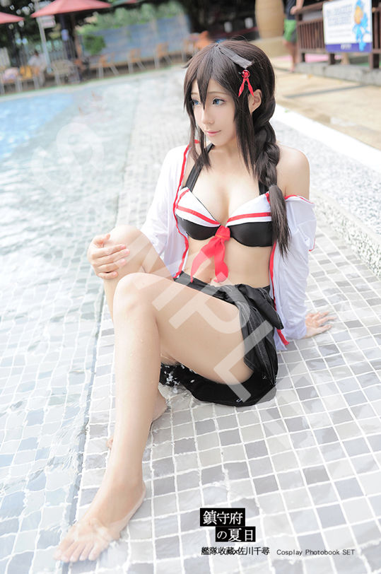 千尋x艦これ 鎮守府的夏日 夕立大破 泳裝 時雨泳裝 Loveno1kanda的創作 巴哈姆特
