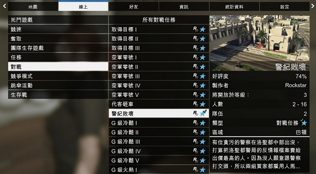 心得 Gta 5 最新警察制服入手辦法 8 9號更新脫口秀酒吧 俠盜獵車手系列哈啦板 巴哈姆特