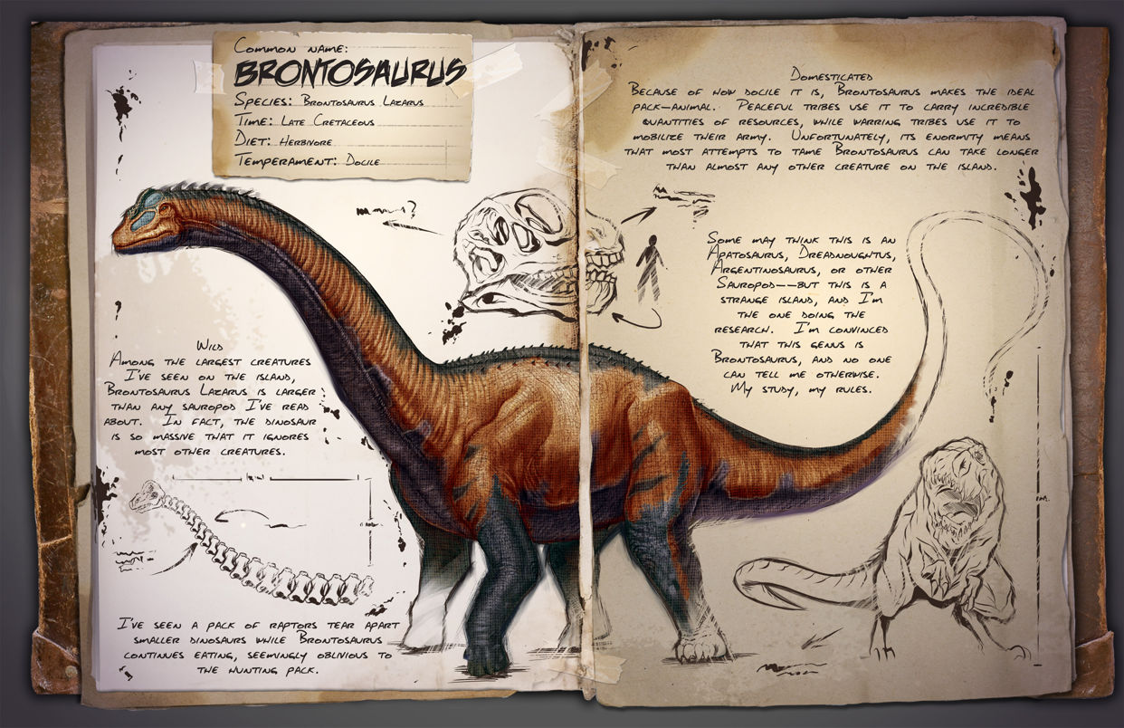 情報 Brontosaurus雷龍 方舟 生存進化哈啦板 巴哈姆特