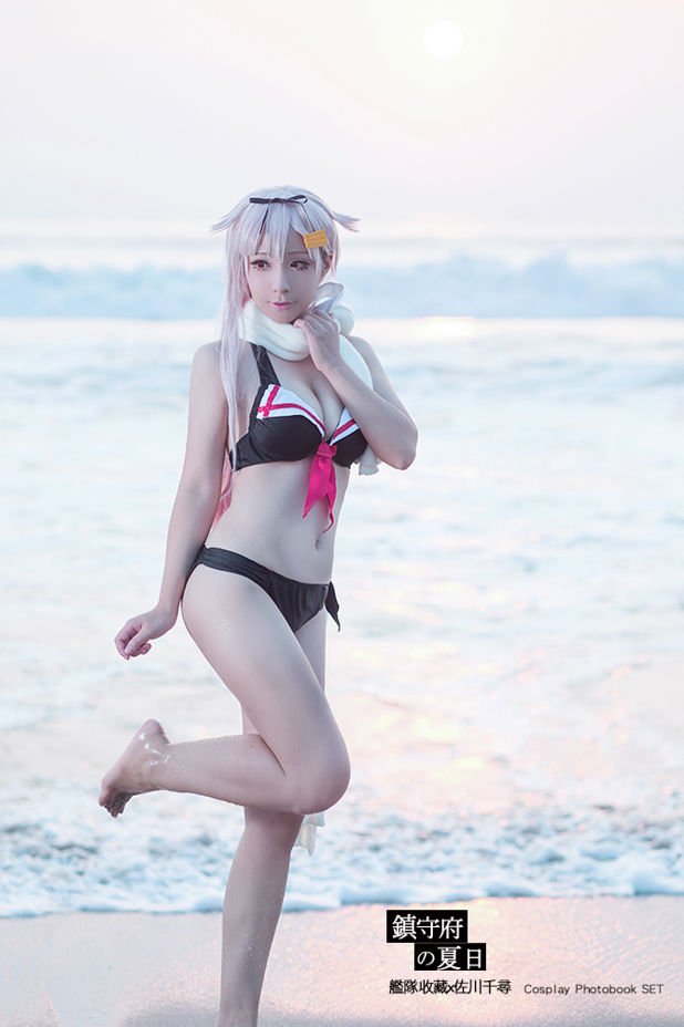 千尋x艦これ 鎮守府的夏日 夕立大破 泳裝 時雨泳裝 Loveno1kanda的創作 巴哈姆特