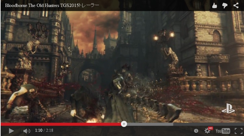 情報】《Bloodborne: The Old Hunters》正式發表@PS4 / PlayStation4