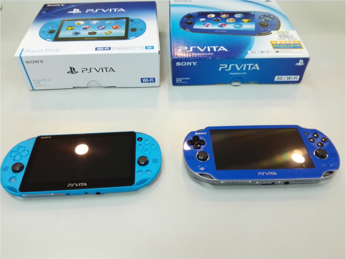 心得 新色psvita 水波藍開箱簡易初 新版對比 Psv Playstation Vita 哈啦板 巴哈姆特