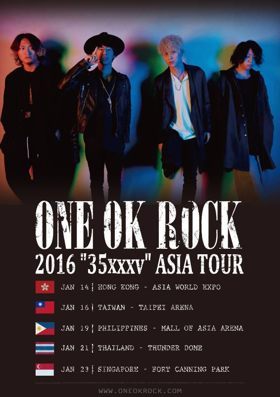 ONE OK ROCK 2016 35xxxv アジアツアー 台湾限定　ワンオク ONE OK ROCK 2016 35xxxv アジアツアー 台湾限定 ワンオク ONE