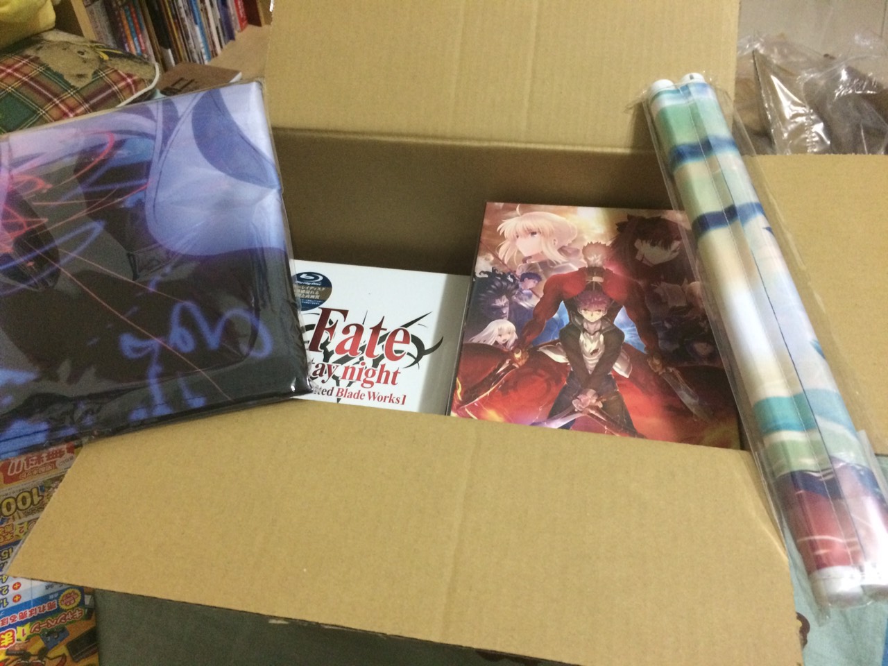 心得】 Fate/stay night [UBW] BD-BOX1+2 開箱@TYPE-MOON 系列哈啦板