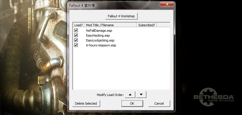 異塵餘生4 官方內建的mod管理器 Oep14的創作 巴哈姆特