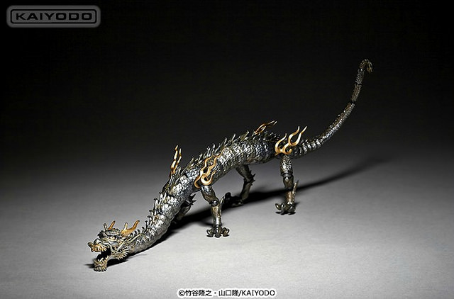 心得】【 海洋堂自在置物】 龍- 鉄錆地調@綜合公仔玩具討論區哈啦板