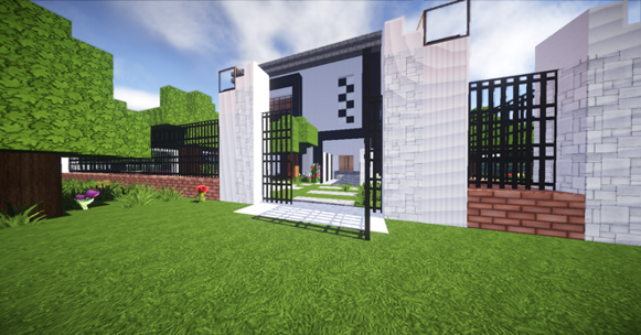 【心得】【黑白系建築】黑白色系現代建築(圖多+光影) @Minecraft 我的世界（當個創世神） 哈啦板 - 巴哈姆特