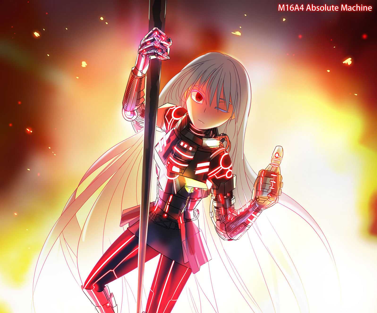 M16A4 Absolute Machine - ace0xii的創作 - 巴哈姆特