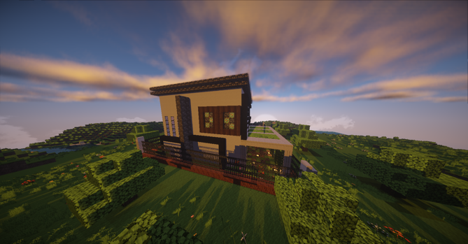 【心得】【黑白系建築】黑白色系現代建築(圖多+光影) @Minecraft 我的世界（當個創世神） 哈啦板 - 巴哈姆特