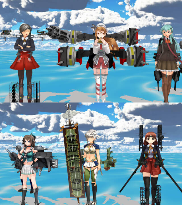 靜畫四格．突入！海上輸送作戦E1~E2篇 - kakehane的創作 - 巴哈姆特