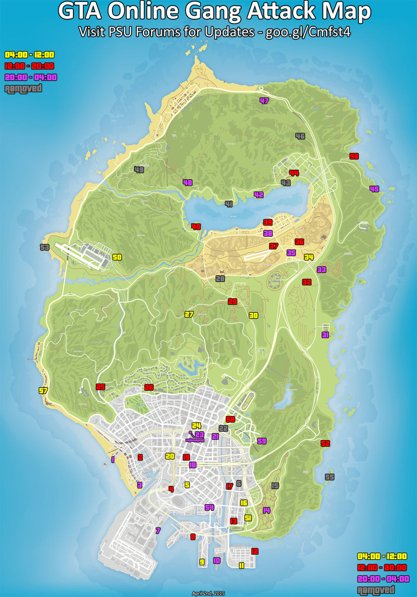 【情報】GTAO ，幫派攻擊之各個位置 @俠盜獵車手 系列 哈啦板 - 巴哈姆特