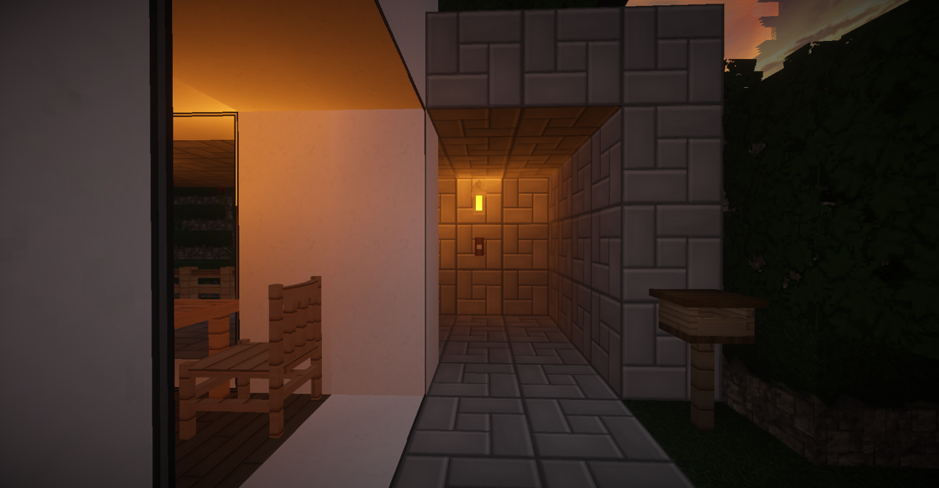 建築 海邊小屋 Minecraft 我的世界 當個創世神 哈啦板 巴哈姆特