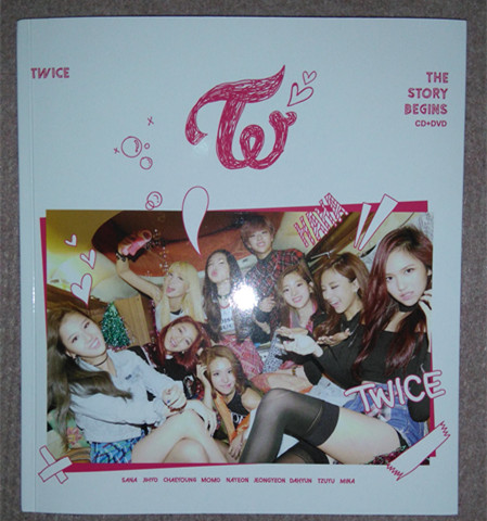 開箱文TWICE 『THE STORY BEGINS』(台壓) - zxc10162的創作- 巴哈姆特