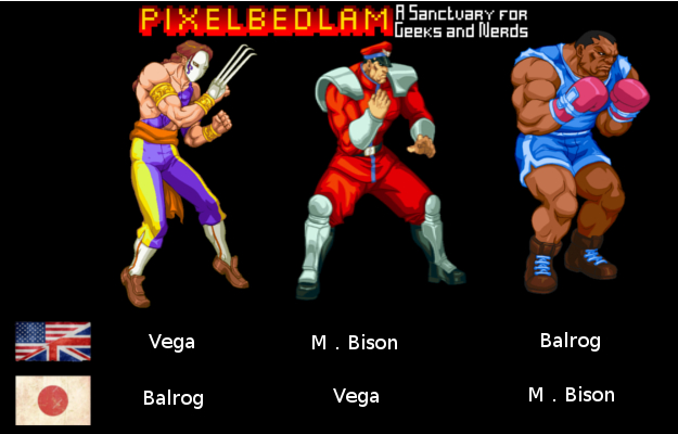 【閒聊】閒談Vega, Balrog, M．Bison三老的名字 @快打旋風 系列 哈啦板 - 巴哈姆特