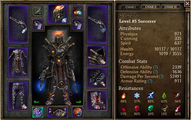 心得 雙槍巫師心得 爆破 奧術 翻譯 Grim Dawn 哈啦板 巴哈姆特