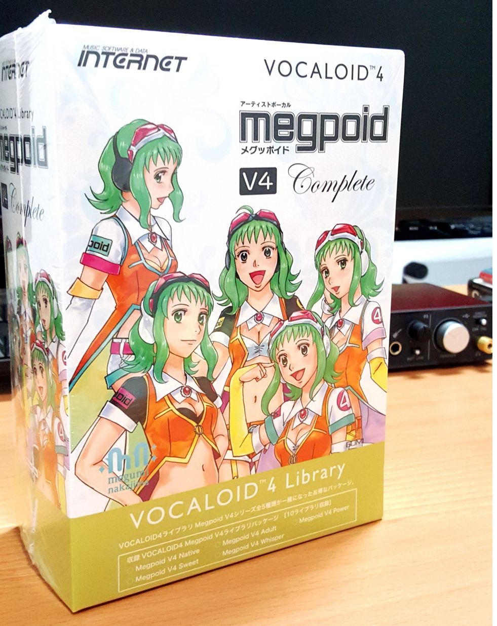 Megpoid メグッポイド V4 ボーカロイド ライブラリ パッケージ版