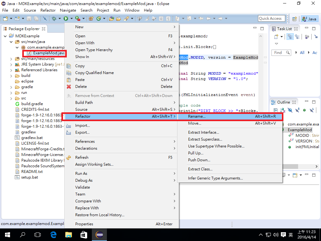 RE:【討論】1.9&1.8模組製作教學串(長期更新，進度0-3) @Minecraft 我的世界（當個創世神） 哈啦板 - 巴哈姆特
