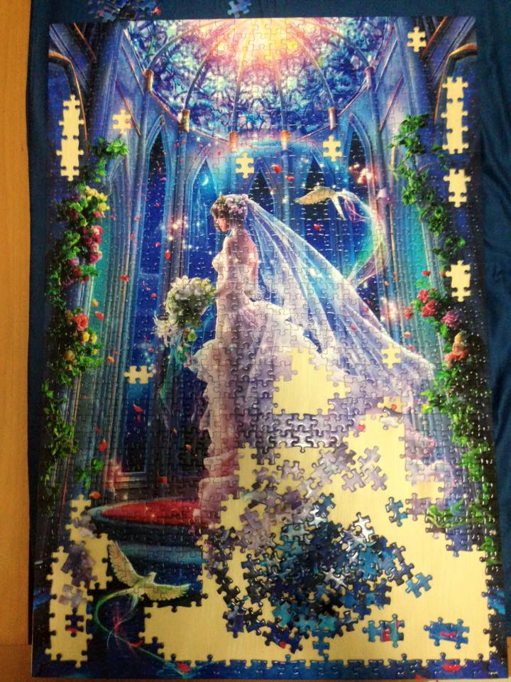 貴希永恆1000片夜光拼圖 Ajfan的創作 巴哈姆特