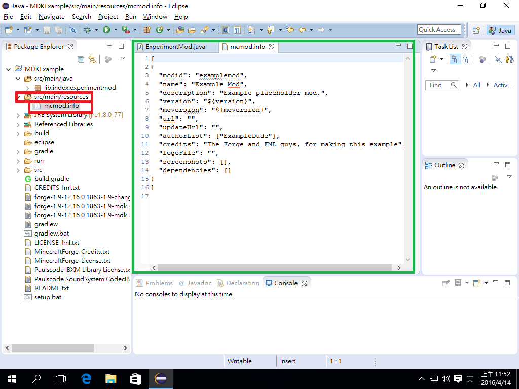 RE:【討論】1.9&1.8模組製作教學串(長期更新，進度0-3) @Minecraft 我的世界（當個創世神） 哈啦板 - 巴哈姆特
