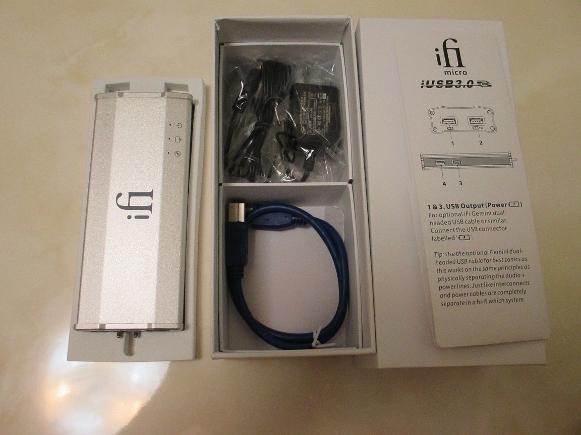 ☆美品！iFi micro iUSB3.0 USBアイソレーター おまけ付き☆（ifi 