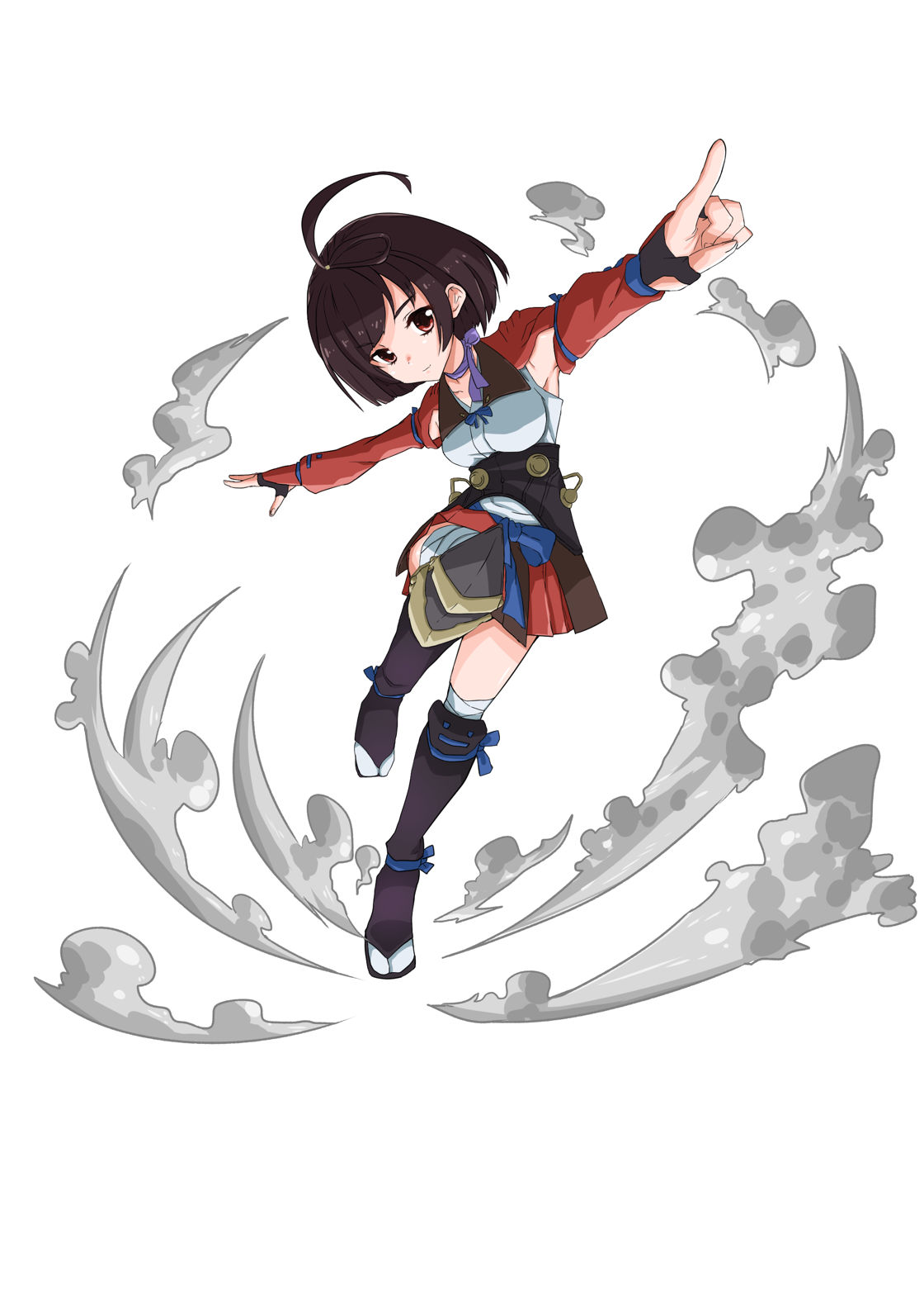 同人圖)黑之契約者蘇芳甲鐵城無名繪畫練習^^ - 巴哈姆特