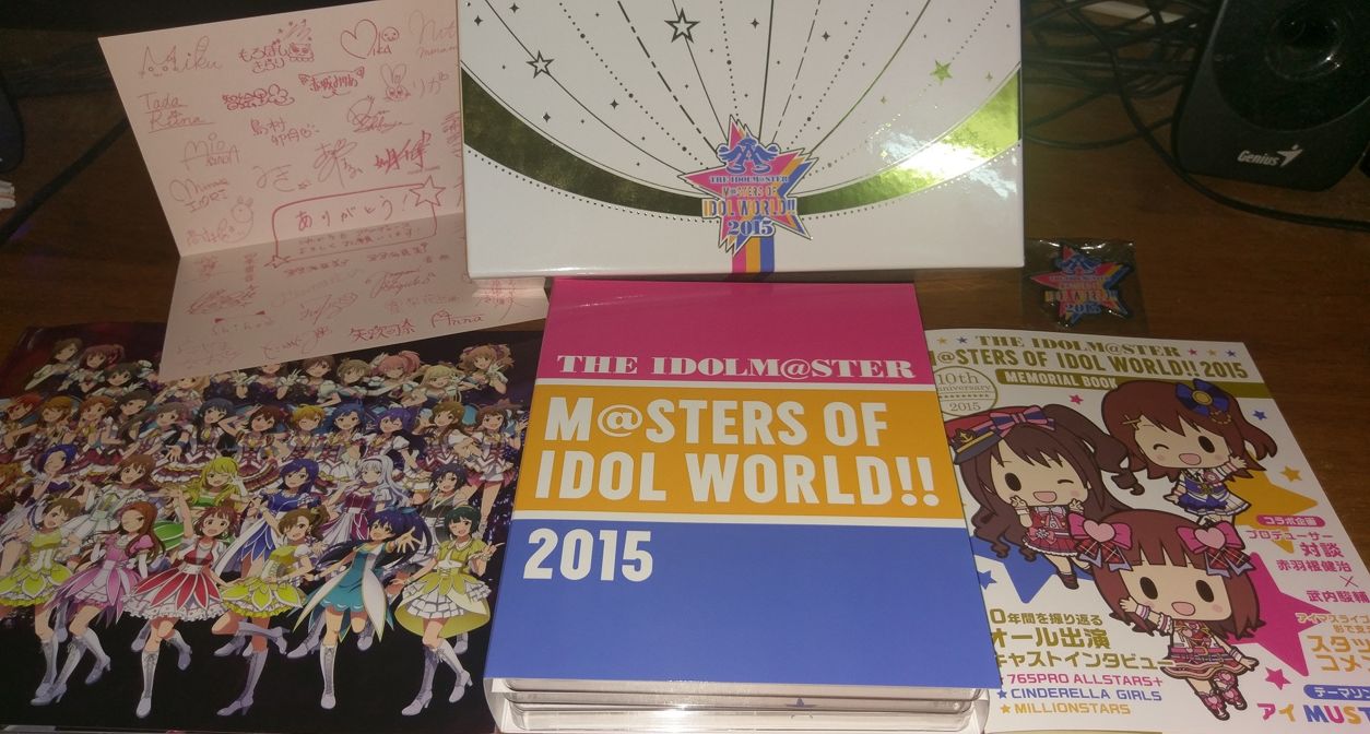 簡易開箱 藍光盤 偶像大師十周年 限定特裝版the Idolm Ster M Sters Of Idol World 15 Live Aria2的創作 巴哈姆特