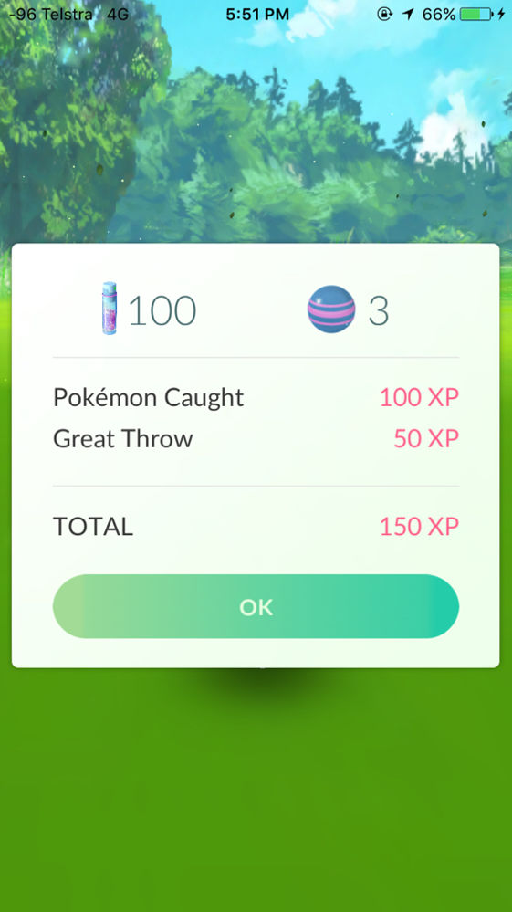 【心得】圈大還是圈小？ 關於拋球的額外經驗，Excellent .Great.Nice Throw Pokemon GO 哈啦板 巴哈姆特