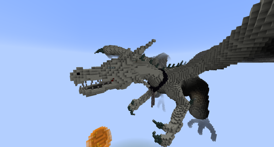 【閒聊】不知道要蓋甚麼就養了一條龍 @Minecraft 我的世界（當個創世神） 哈啦板 - 巴哈姆特