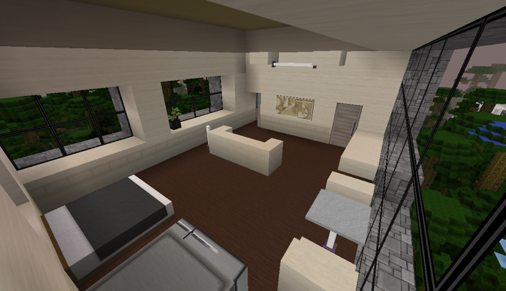 【Minecraft．建築】在森林中豎立的住宅大廈 - melody331的創作 - 巴哈姆特
