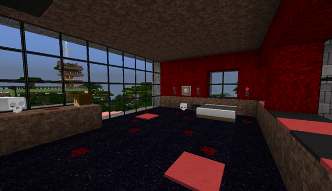 【Minecraft．建築】在森林中豎立的住宅大廈 - melody331的創作 - 巴哈姆特