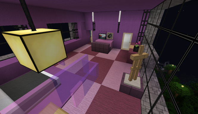 【Minecraft．建築】在森林中豎立的住宅大廈 - melody331的創作 - 巴哈姆特