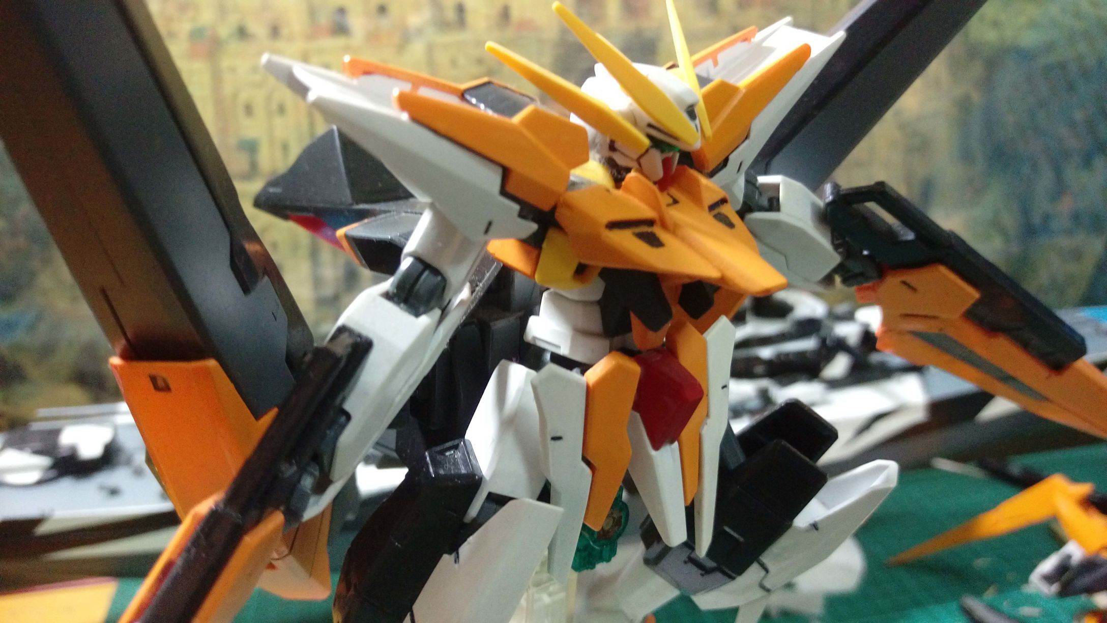 妖天使鋼彈 - 最終戰仕樣 GN-011 GUNDAM HARUTE - ae033179的創作 - 巴哈姆特