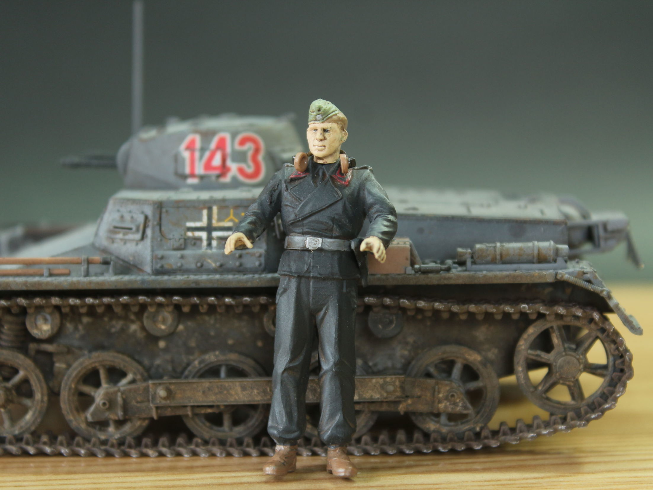 Re 從一號開始的二戰德國坦克pz Kpfw I Ausf B Su37vista的創作 巴哈姆特