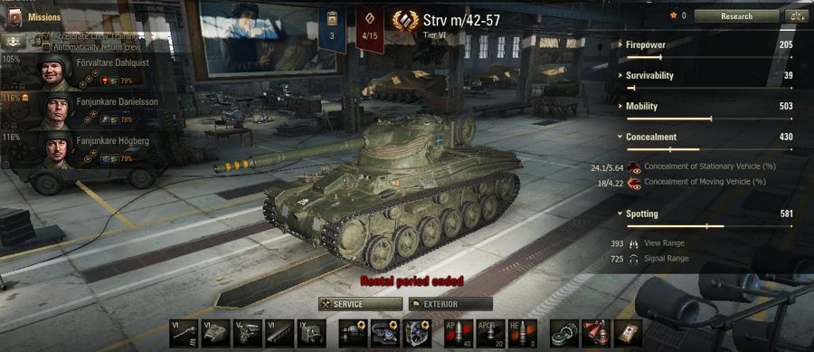 【心得】Strv m/42-57 三條橘線心得 @戰車世界 World of Tanks 哈啦板 - 巴哈姆特
