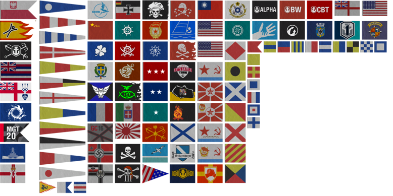 战舰世界台服 Mta 中华民国国旗 Amp 头像 军阶繁中 史实旗帜 0 8 0 0 新增特规舰长 Vgc Cn