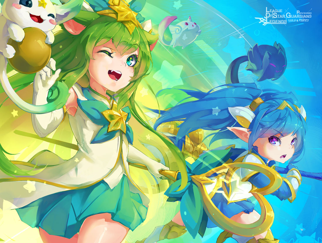 【繪圖】Star Guardian 露璐&波比 + 維迦小劇場(´・ω・`) @英雄聯盟 League of Legends 哈啦板 - 巴哈姆特