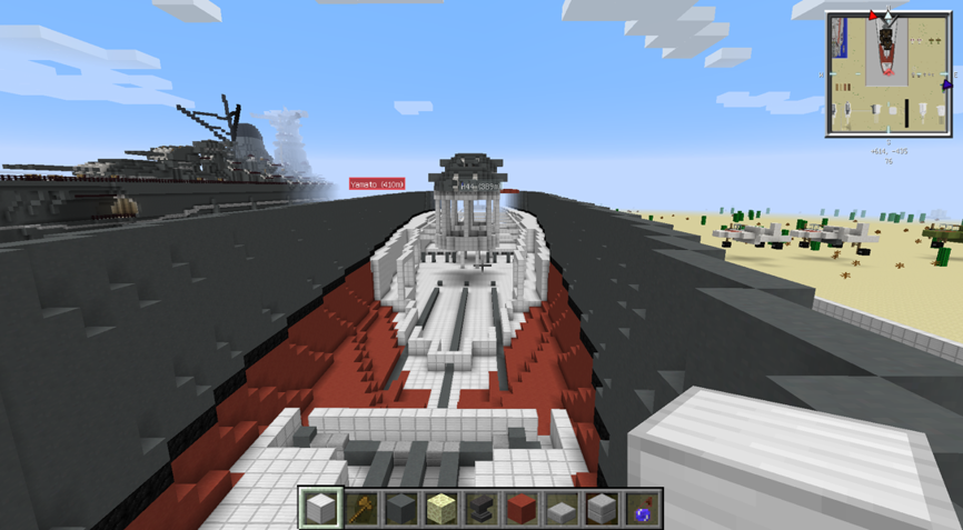 Munecraft H44 興登堡級 首艦 建造開始!!! - oplopl870702的創作 - 巴哈姆特
