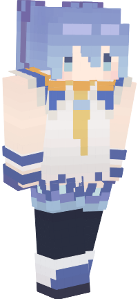 Vocaloid | Hatsune Miku Snow 2015 Minecraft Skin