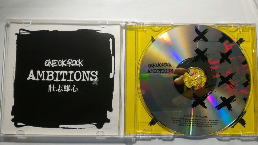 One Ok Rock Ambitions 日版初回限定 國際版開箱 的創作 巴哈姆特