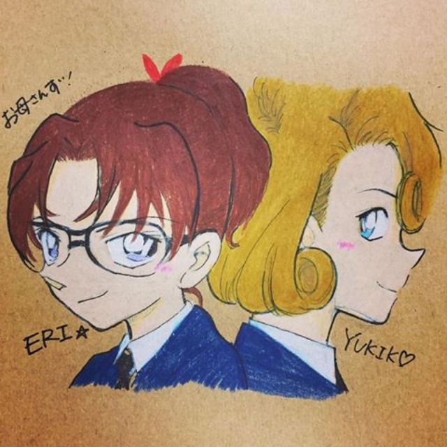 工藤有希子與妃英理 高中時的 帝丹小姐選拔賽 的勝負 Pegasusking的創作 巴哈姆特