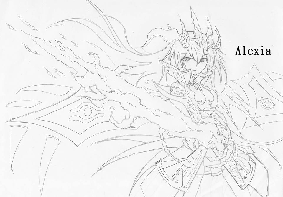 Re 心得 繪圖 崩壞學園2 Candance 時之調律者 崩壞學園2 精華區 巴哈姆特